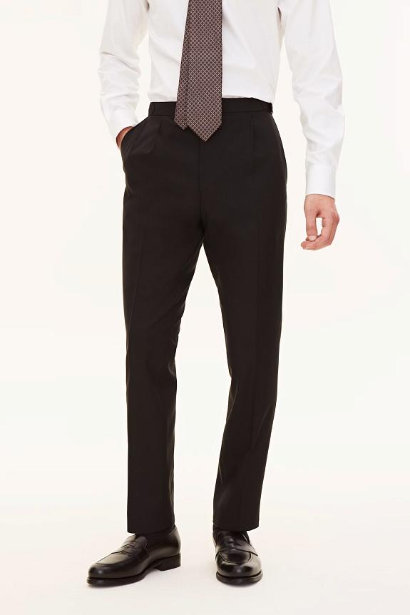 Oscar Jacobson Delon Side Adjuster Evo Trouser Black